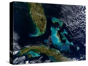 The Bahamas, Florida, and Cuba-Stocktrek Images-Stretched Canvas