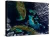 The Bahamas, Florida, and Cuba-Stocktrek Images-Stretched Canvas