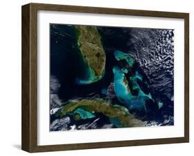 The Bahamas, Florida, and Cuba-Stocktrek Images-Framed Photographic Print