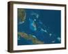 The Bahamas, Satellite Image-null-Framed Photographic Print