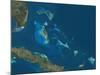 The Bahamas, Satellite Image-null-Mounted Photographic Print