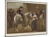 The Bailiff's Daughter-Edward Killingworth Johnson-Mounted Giclee Print