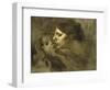 The Baiser Maternelmotherly Kiss-Eugene Carriere-Framed Giclee Print