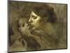 The Baiser Maternelmotherly Kiss-Eugene Carriere-Mounted Giclee Print