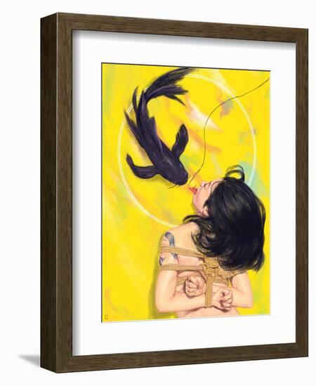 The Bait-Alexander Grahovsky-Framed Art Print