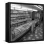 The Bakery Counter at the Asda Supermarket in Rotherham, South Yorkshire, 1969-Michael Walters-Framed Stretched Canvas