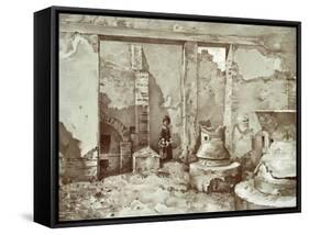 The Bakery, from Pompei-Fausto and Felice Niccolini-Framed Stretched Canvas