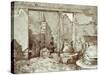 The Bakery, from Pompei-Fausto and Felice Niccolini-Stretched Canvas