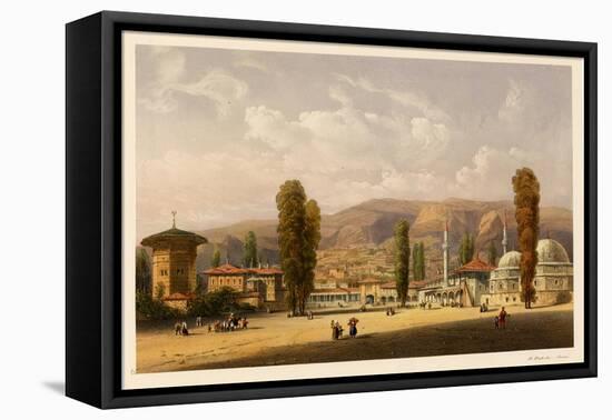 The Bakhchisaray Khan's Palace, 1856-Carlo Bossoli-Framed Stretched Canvas