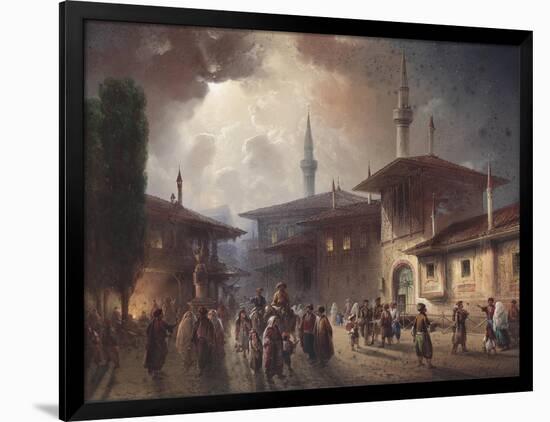 The Bakhchisaray Khan's Palace, 1857-Carlo Bossoli-Framed Giclee Print