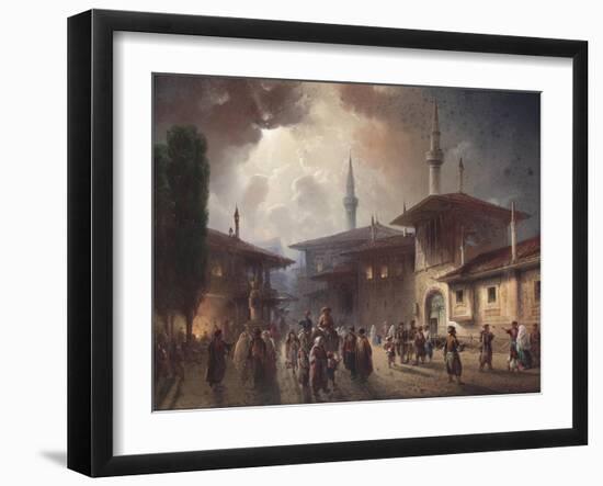 The Bakhchisaray Khan's Palace, 1857-Carlo Bossoli-Framed Giclee Print