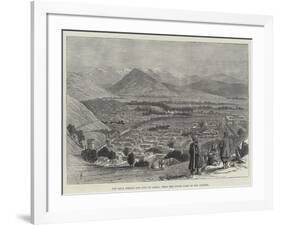 The Bala Hissar and City of Cabul, from the Upper Part of the Citadel-Thomas Harrington Wilson-Framed Giclee Print