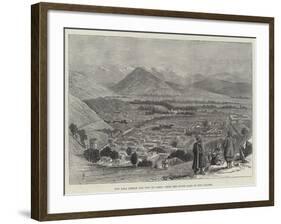 The Bala Hissar and City of Cabul, from the Upper Part of the Citadel-Thomas Harrington Wilson-Framed Giclee Print