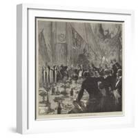 The Balaclava Banquet at the Alexandra Palace-Charles Robinson-Framed Giclee Print