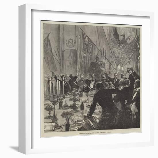 The Balaclava Banquet at the Alexandra Palace-Charles Robinson-Framed Giclee Print