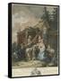 The Balalaika Player, 1765-Jean-Baptiste Le Prince-Framed Stretched Canvas