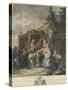 The Balalaika Player, 1765-Jean-Baptiste Le Prince-Stretched Canvas