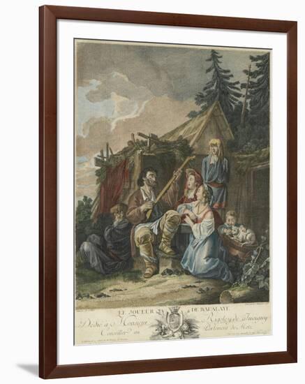 The Balalaika Player, 1765-Jean-Baptiste Le Prince-Framed Giclee Print