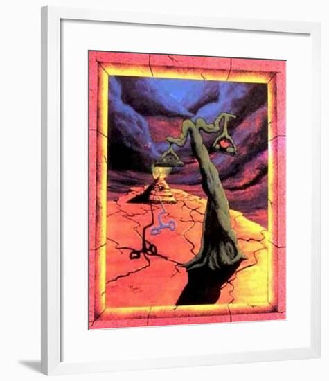 The Balance by Vincent Monaco Blacklight Poster-null-Framed Blacklight Poster