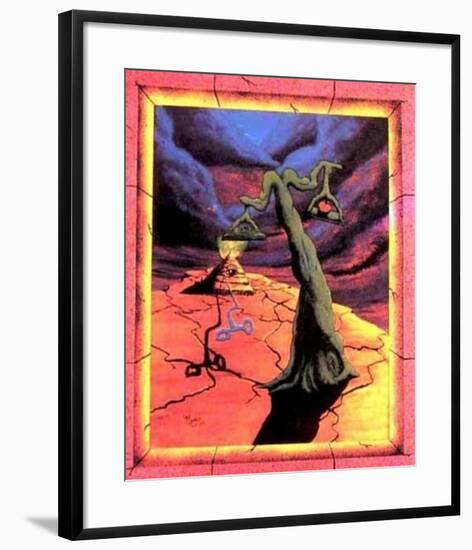 The Balance by Vincent Monaco Blacklight Poster-null-Framed Blacklight Poster