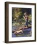 The Balancing Act-Jim Daly-Framed Art Print