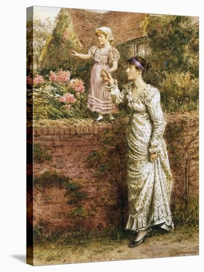 The Balancing Act-George Goodwin Kilburne-Stretched Canvas