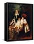 The Balashov's Children, 1880-Konstantin Makovsky-Framed Stretched Canvas