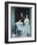 The Balcony, 1868-9-Edouard Manet-Framed Giclee Print