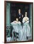 The Balcony, 1868-9-Edouard Manet-Framed Giclee Print