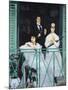 The Balcony, 1868-9-Edouard Manet-Mounted Giclee Print