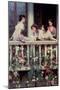 The Balcony, 1911-Eugen Von Blaas-Mounted Giclee Print