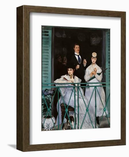 The Balcony-Edouard Manet-Framed Art Print