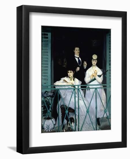 The Balcony-Edouard Manet-Framed Premium Giclee Print