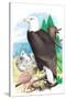 The Bald Eagle-Theodore Jasper-Stretched Canvas