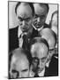 The Bald Heads of Relatively Young Men-Grey Villet-Mounted Photographic Print