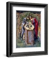 The Baleful Head, C.1876-Edward Burne-Jones-Framed Giclee Print