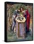 The Baleful Head, C.1876-Edward Burne-Jones-Framed Stretched Canvas