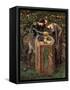 The Baleful Head, Illustration from William Morris' 'The Earthly Paradise'-Edward Burne-Jones-Framed Stretched Canvas