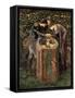 The Baleful Head, Illustration from William Morris' 'The Earthly Paradise'-Edward Burne-Jones-Framed Stretched Canvas