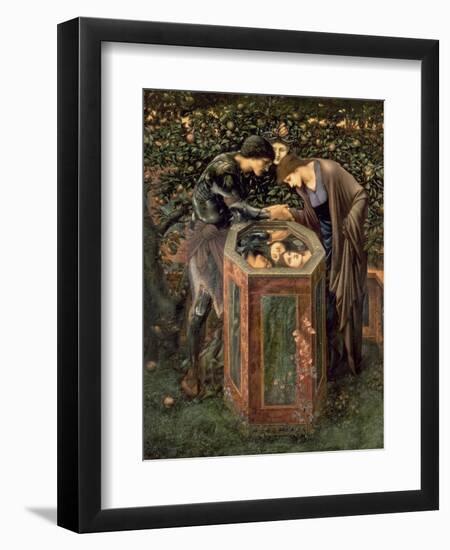 The Baleful Head, Illustration from William Morris' 'The Earthly Paradise'-Edward Burne-Jones-Framed Premium Giclee Print