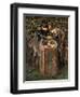 The Baleful Head, Illustration from William Morris' 'The Earthly Paradise'-Edward Burne-Jones-Framed Premium Giclee Print