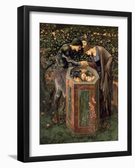 The Baleful Head, Illustration from William Morris' 'The Earthly Paradise'-Edward Burne-Jones-Framed Giclee Print