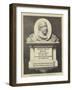 The Balfe Memorial Tablet in Westminster Abbey-null-Framed Giclee Print