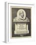 The Balfe Memorial Tablet in Westminster Abbey-null-Framed Giclee Print