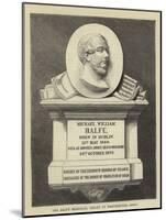 The Balfe Memorial Tablet in Westminster Abbey-null-Mounted Giclee Print