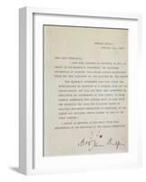 The Balfour Declaration-null-Framed Giclee Print