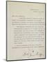 The Balfour Declaration-null-Mounted Premium Giclee Print