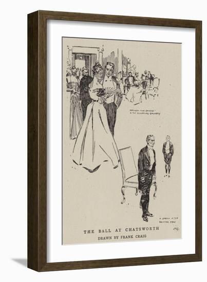 The Ball at Chatsworth-Frank Craig-Framed Giclee Print