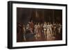 The Ball at the Court of Louis XIII of France-Wladyslaw Bakalowicz-Framed Giclee Print