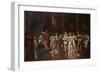 The Ball at the Court of Louis XIII of France-Wladyslaw Bakalowicz-Framed Giclee Print